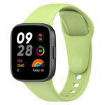 Cinturino per orologio xDfind in silicone tinta unita con bottone, For Redmi Watch 3