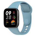 Cinturino per orologio xDfind in silicone tinta unita con bottone, For Redmi Watch 3