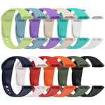 Cinturino per orologio xDfind in silicone tinta unita con bottone, For Redmi Watch 3