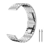 Cinturino per orologio xDfind in acciaio inossidabile massiccio a sette maglie, 14mm, 18mm, 20mm, 22mm