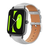 Cinturino per orologio xDfind Flat Head Black Shark in pelle a grana fine, 22mm For Xiaomi Watch S3/2 Pro/S2/S1, 22mm For Xiaomi Haylou Watch LS09B / LS05S / LS10, 20mm For Xiaomi Haylou RS4 Plus LS11 / LS12