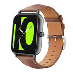 Cinturino per orologio xDfind Flat Head Black Shark in pelle a grana fine, 22mm For Xiaomi Watch S3/2 Pro/S2/S1, 22mm For Xiaomi Haylou Watch LS09B / LS05S / LS10, 20mm For Xiaomi Haylou RS4 Plus LS11 / LS12