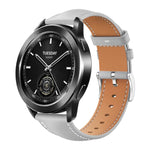 Cinturino per orologio xDfind Flat Head Black Shark in pelle a grana fine, 22mm For Xiaomi Watch S3/2 Pro/S2/S1, 22mm For Xiaomi Haylou Watch LS09B / LS05S / LS10, 20mm For Xiaomi Haylou RS4 Plus LS11 / LS12
