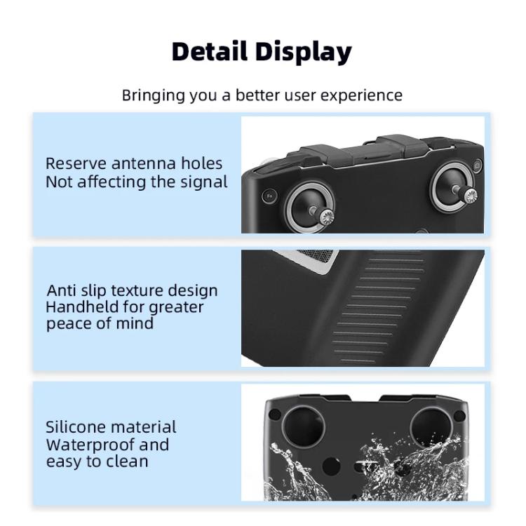 Custodia in silicone per telecomando DJI RC-N2 e RC-N1