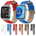 Cinturino per orologio in pelle con fibbia ad ardiglione e texture di bambù xDfind, For Huawei Watch Fit 5 / Fit 5 Pro 20mm, For Huawei Band 10 / 9 / 8 14mm, For Huawei Watch D2 22mm