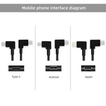 Cavo dati Type-C 30cm per DJI Mavic Air 2 e Mini 2