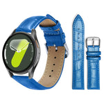 Cinturino per orologio in pelle con fibbia ad ardiglione e texture di bambù xDfind, For Samsung Galaxy Watch Ultra / Ultra 2025 22mm, For Samsung Galaxy Watch8 / Wacth8 Classic 22mm, For Samsung Galaxy Watch7 / FE / 6 / 5 / 4 20mm                      ...