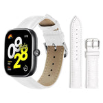 Cinturino per orologio in pelle con fibbia ad ardiglione e texture di bambù xDfind, For Xiaomi Band 10 Pro / 9 Pro / Redmi Watch 6, For Xiaomi Smart Band 10 / 9 / 8 / NFC 14mm, For Redmi Watch 3 Active / Lite 20mm, For Redmi Watch 3 20mm