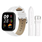 Cinturino per orologio in pelle con fibbia ad ardiglione e texture di bambù xDfind, For Xiaomi Band 10 Pro / 9 Pro / Redmi Watch 6, For Xiaomi Smart Band 10 / 9 / 8 / NFC 14mm, For Redmi Watch 3 Active / Lite 20mm, For Redmi Watch 3 20mm