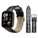 Cinturino per orologio in pelle con fibbia ad ardiglione e texture di bambù xDfind, For Xiaomi Band 10 Pro / 9 Pro / Redmi Watch 6, For Xiaomi Smart Band 10 / 9 / 8 / NFC 14mm, For Redmi Watch 3 Active / Lite 20mm, For Redmi Watch 3 20mm