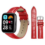 Cinturino per orologio in pelle con fibbia ad ardiglione e texture di bambù xDfind, For Xiaomi Band 10 Pro / 9 Pro / Redmi Watch 6, For Xiaomi Smart Band 10 / 9 / 8 / NFC 14mm, For Redmi Watch 3 Active / Lite 20mm, For Redmi Watch 3 20mm