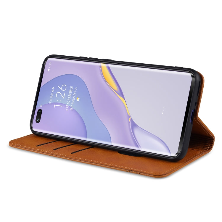 Custodia portafoglio in pelle con slot carte per Huawei Nova 7 SE