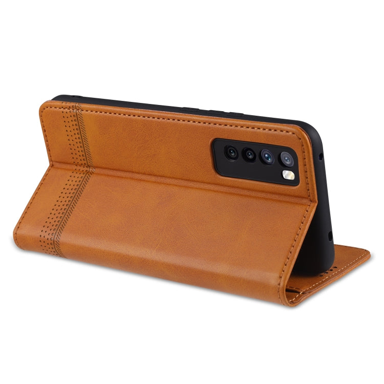 Custodia portafoglio in pelle con slot carte per Huawei Nova 7 SE