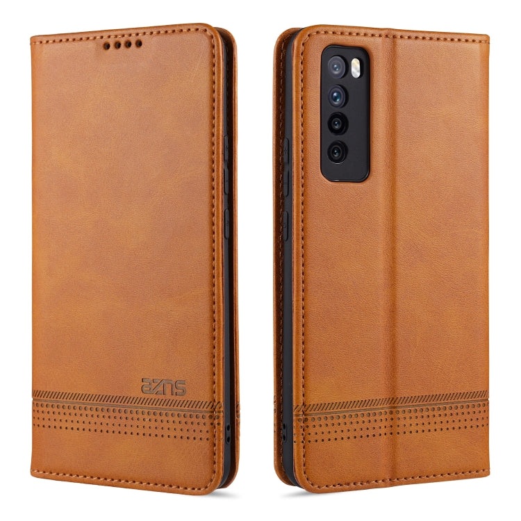 Custodia portafoglio in pelle con slot carte per Huawei Nova 7 SE