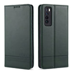 Custodia portafoglio in pelle con slot carte per Huawei Nova 7 SE