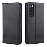 Custodia portafoglio in pelle con slot carte per Huawei Nova 7 SE