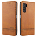 Custodia portafoglio in pelle con slot carte per Huawei Nova 7 SE