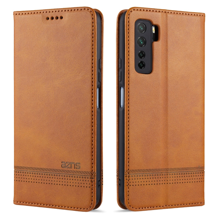 Custodia portafoglio in pelle con slot carte per Huawei Nova 7 SE