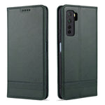 Custodia portafoglio in pelle con slot carte per Huawei Nova 7 SE