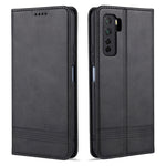 Custodia portafoglio in pelle con slot carte per Huawei Nova 7 SE
