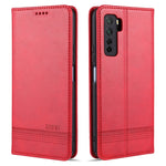 Custodia portafoglio in pelle con slot carte per Huawei Nova 7 SE