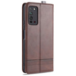 Custodia portafoglio in pelle con slot carte per smartphone