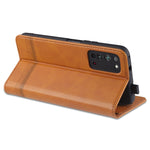 Custodia portafoglio in pelle con slot carte per smartphone
