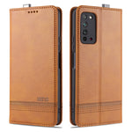 Custodia portafoglio in pelle con slot carte per smartphone