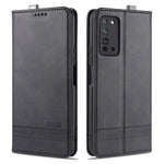 Custodia portafoglio in pelle con slot carte per smartphone