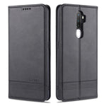 Custodia portafoglio in pelle con slot carte per smartphone