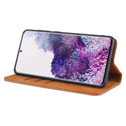 Custodia portafoglio in pelle per Samsung Galaxy S20+