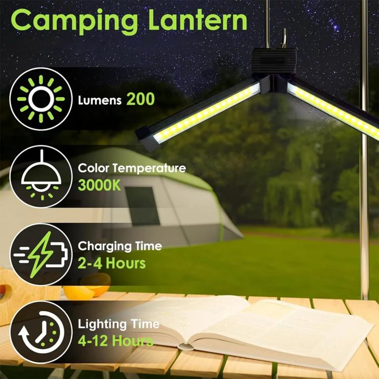 Lampada da lavoro pieghevole multifunzione a LED A55, A55