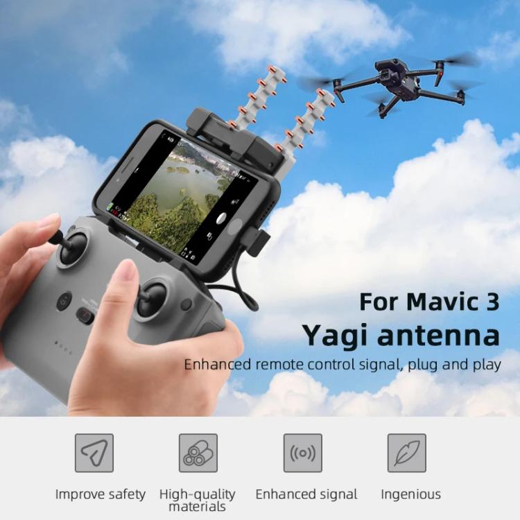 Amplificatore segnale antenna Yagi-Uda per DJI RC N2