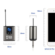 Microfono lavalier wireless XTUGA A2 UHF con trasmettitore