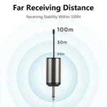 Microfono lavalier wireless XTUGA A2 UHF con trasmettitore
