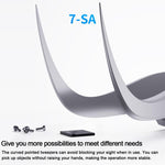 Pinzette di riparazione MEGA-IEDA in acciaio inossidabile non magnetico ad alta durezza, Long Tip, Short Tip, Curved Tip