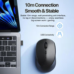 DUX DUCIS DM Series Bluetooth 2.4GHz Wireless Mouse, 1600/1200/800DPI