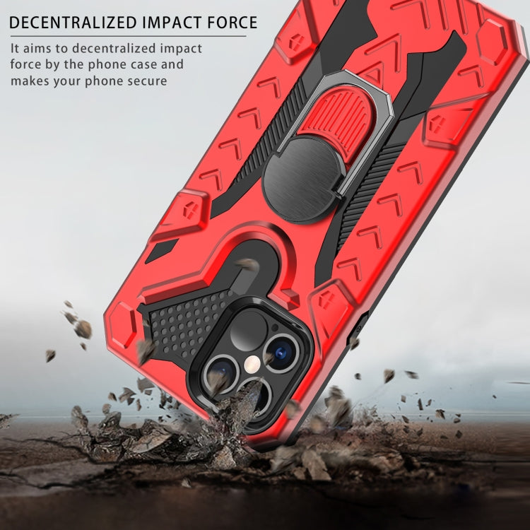 Custodia 2 in 1 Iron Knight per iPhone 12 in PC e TPU
