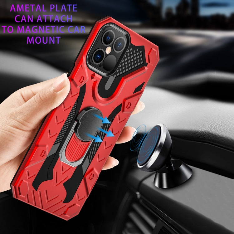 Custodia 2 in 1 Iron Knight per iPhone 12 in PC e TPU