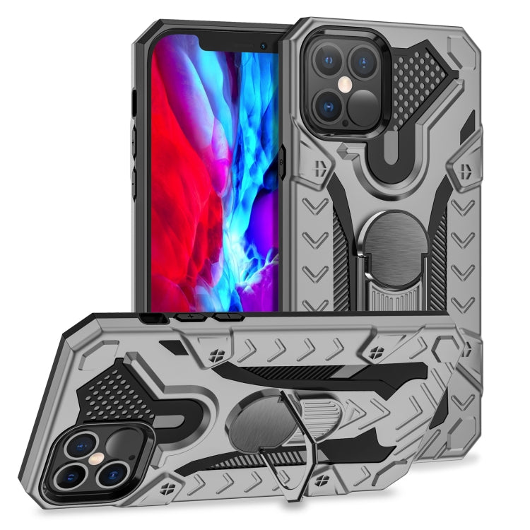 Custodia 2 in 1 Iron Knight per iPhone 12 in PC e TPU