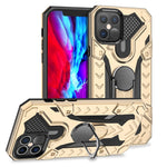 Custodia 2 in 1 Iron Knight per iPhone 12 in PC e TPU