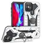 Custodia 2 in 1 Iron Knight per iPhone 12 in PC e TPU