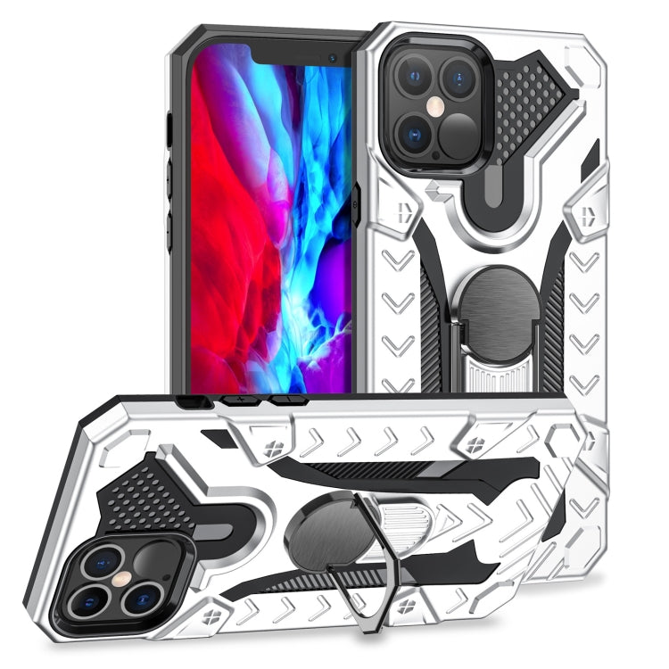 Custodia 2 in 1 Iron Knight per iPhone 12 in PC e TPU