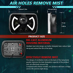 Faro anteriore modificato quadrato a farfalla da 7 pollici Y22 H4 per Jeep Wrangler, Y22