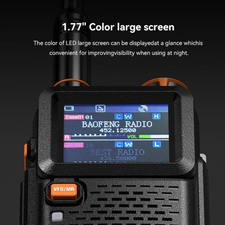 Radio portatile Baofeng 5RH PRO con GPS e Bluetooth