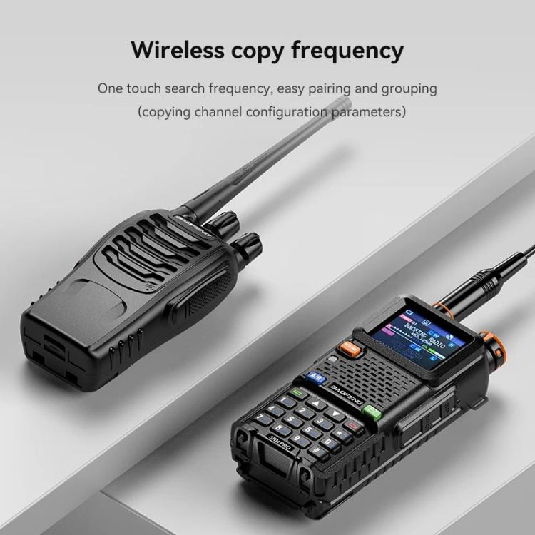 Radio portatile Baofeng 5RH PRO con GPS e Bluetooth