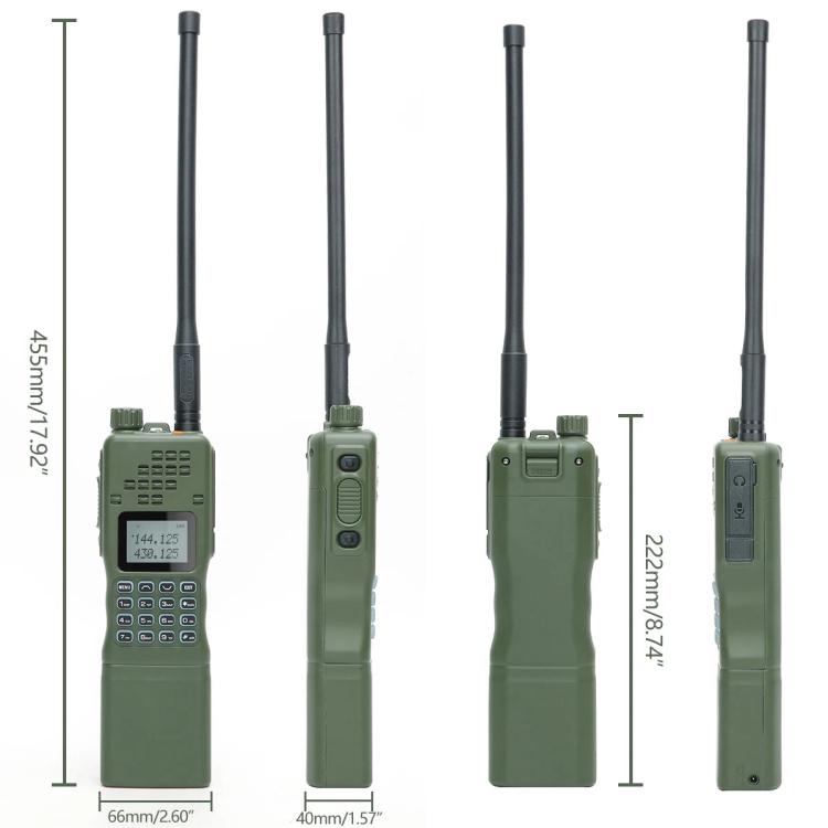 Baofeng AR-152 ricetrasmettitore portatile FM LCD 1,77"