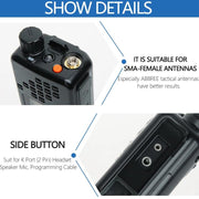 Baofeng AR-152 ricetrasmettitore portatile FM con display LCD da 1,77 pollici., EU Plug, US Plug