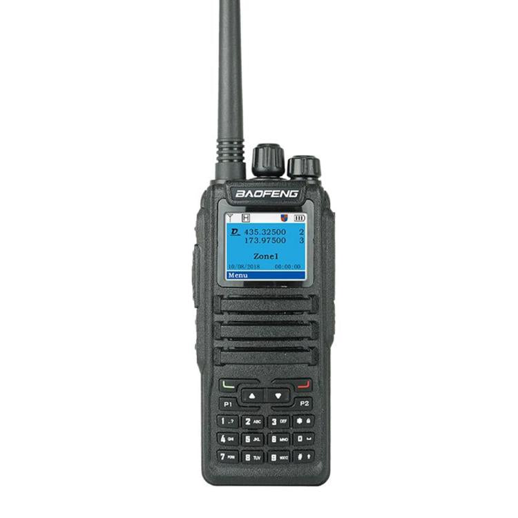 Baofeng DM-1701, ricetrasmettitore portatile standard con schermo a colori da 1,77 pollici, DMR Direct Dual Capacity., EU Plug, US Plug