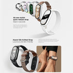 Smart Band 10 originale Xiaomi, schermo AMOLED da 1,72 pollici, impermeabile fino a 5 ATM, supporta il monitoraggio dell'ossigeno nel sangue e della frequenza cardiaca., Smart Band 10 Black, Smart Band 10 Silver, Smart Band 10 Pink Gold